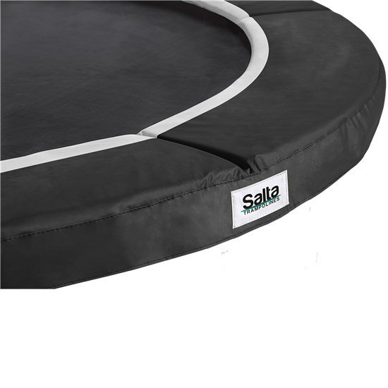 Salta reunapehmuste trampoliiniin Premium Black Edition Ø396 cm, musta