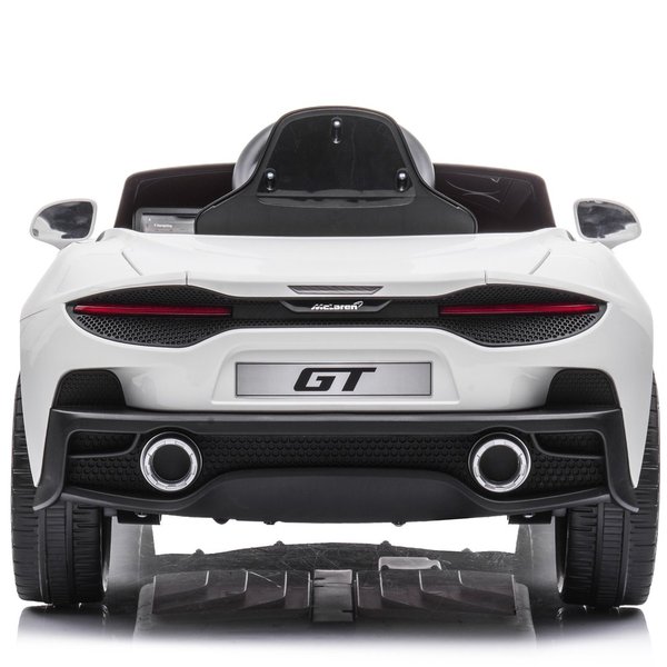 Sähköauto McLaren GT 12V4,5AH , EVA renkailla, valkoinen, NORDIC PLAY Speed